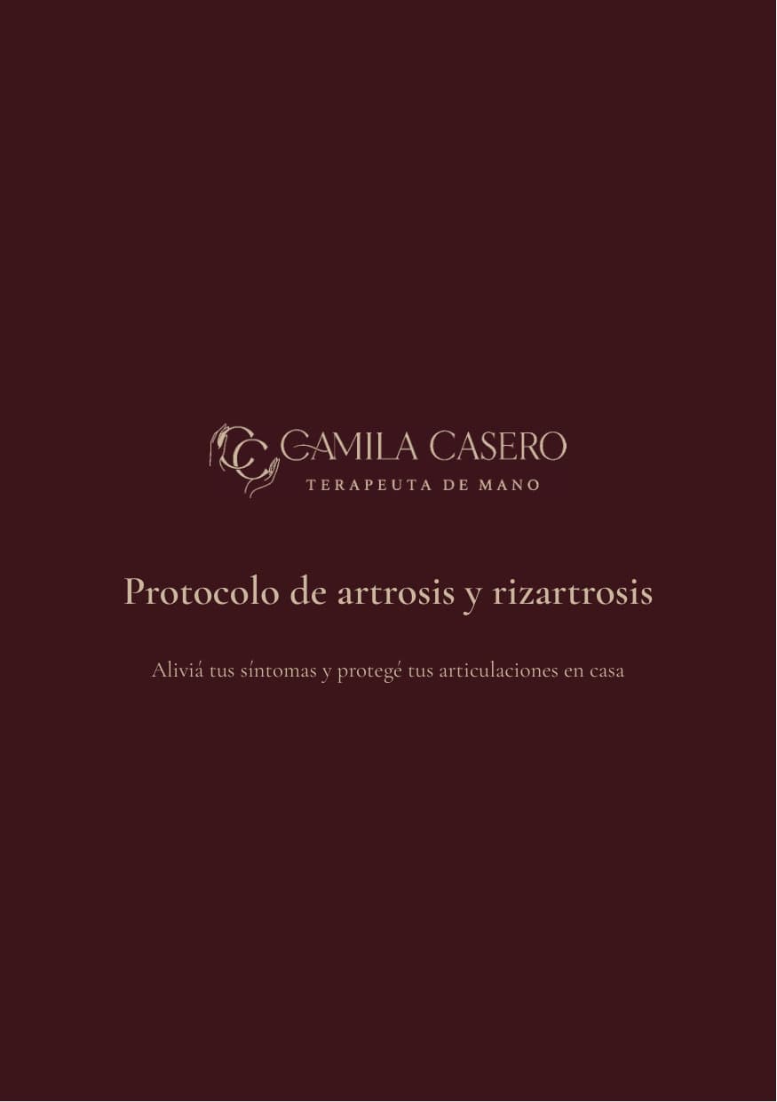 Vista previa página 1 — Artrosis y rizartrosis en casa