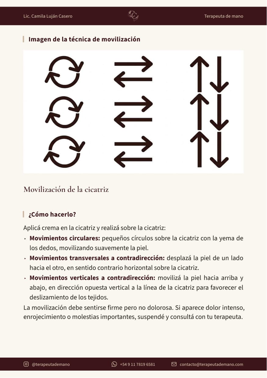 Vista previa página 3 — Cuidado de cicatriz post quirúrgico